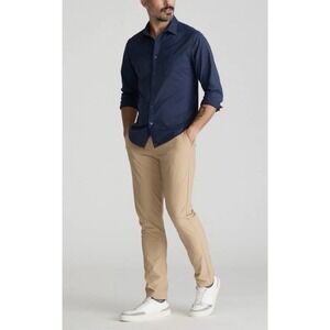 Untuckit Khaki Traveler Tech Pants Slim Fit‎ Performance Stretch Mens 30x30 NWOT